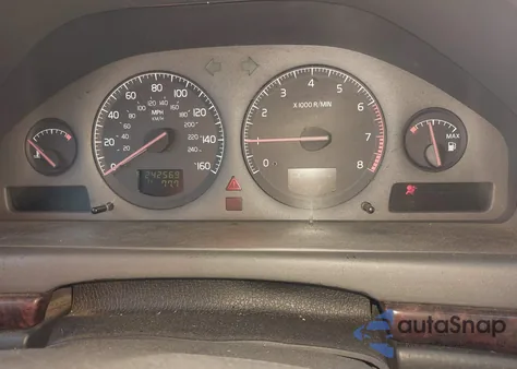 2002 Volvo S80 2.9 из США, поврежденный, VIN YV1TS92DX21258559